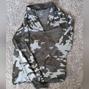 Men's Camo Nike zip up